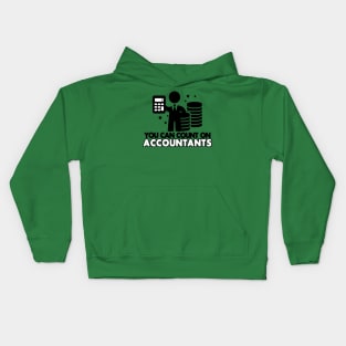 Funny Accountant Slogan Meme Gift For Accountants Kids Hoodie